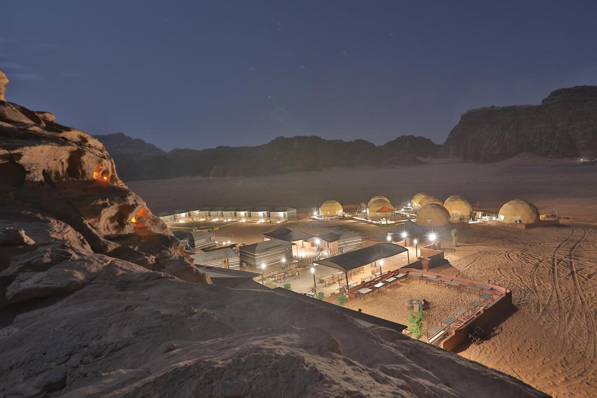 Panorama Wadi Rum Hotel Exterior foto