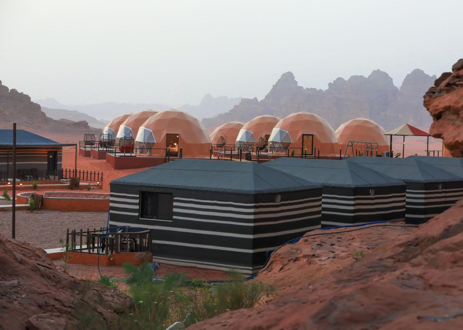 Panorama Wadi Rum Hotel Exterior foto