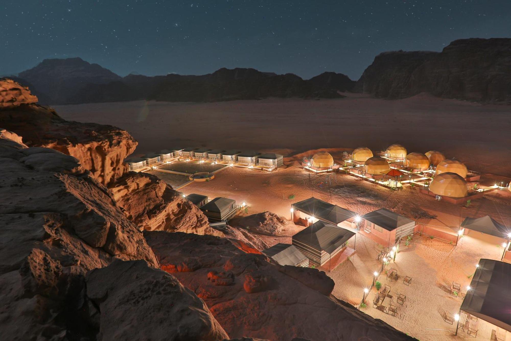 Panorama Wadi Rum Hotel Exterior foto