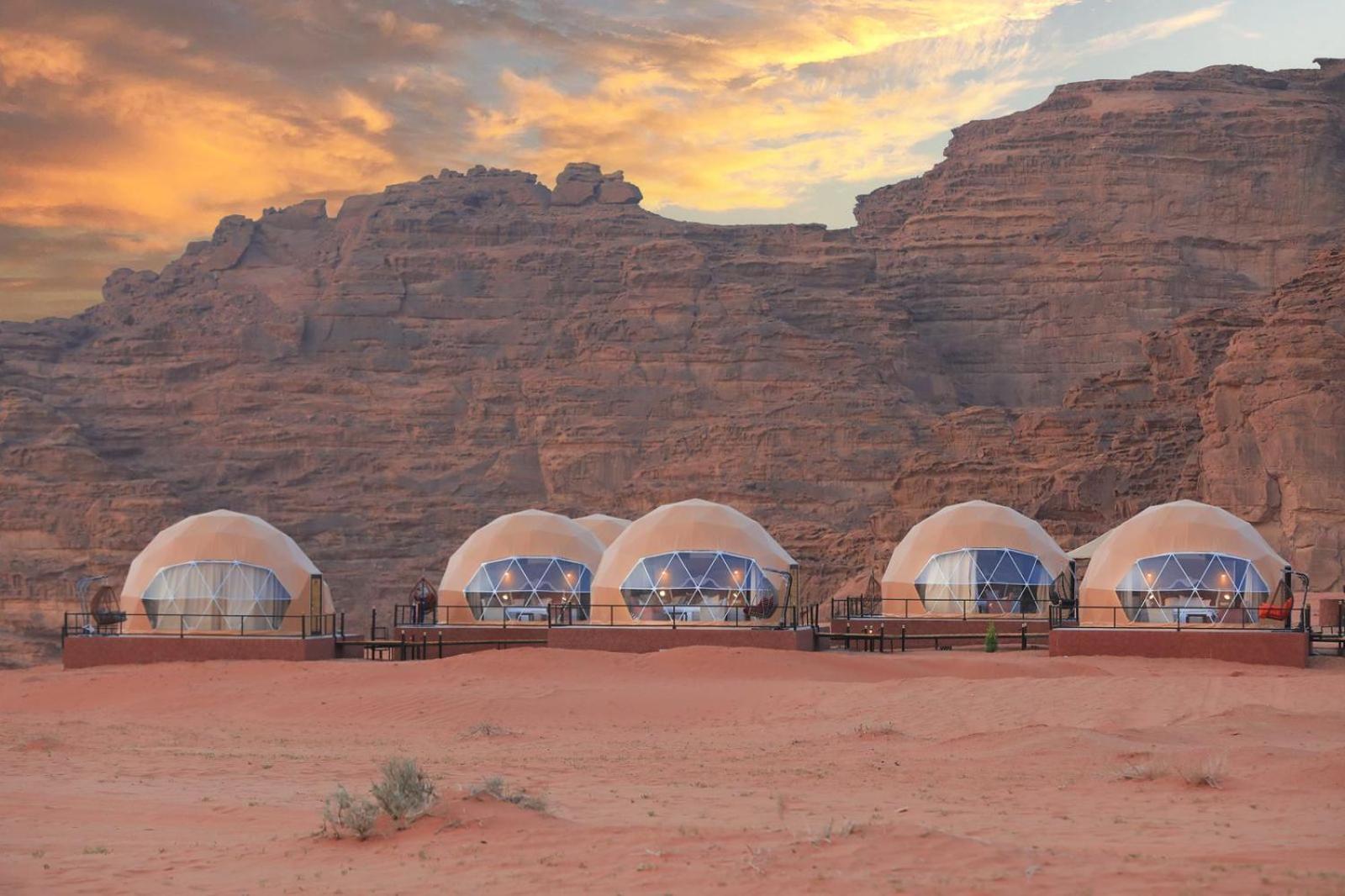 Panorama Wadi Rum Hotel Exterior foto